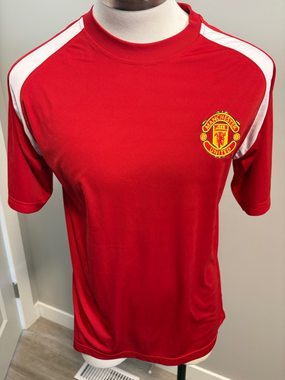Manchester United Red Short-Sleeve Soccer Jersey